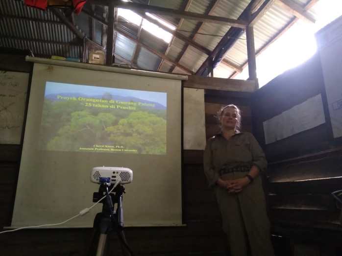 Foto Materi Orangutan Field Course di Gunung Palung